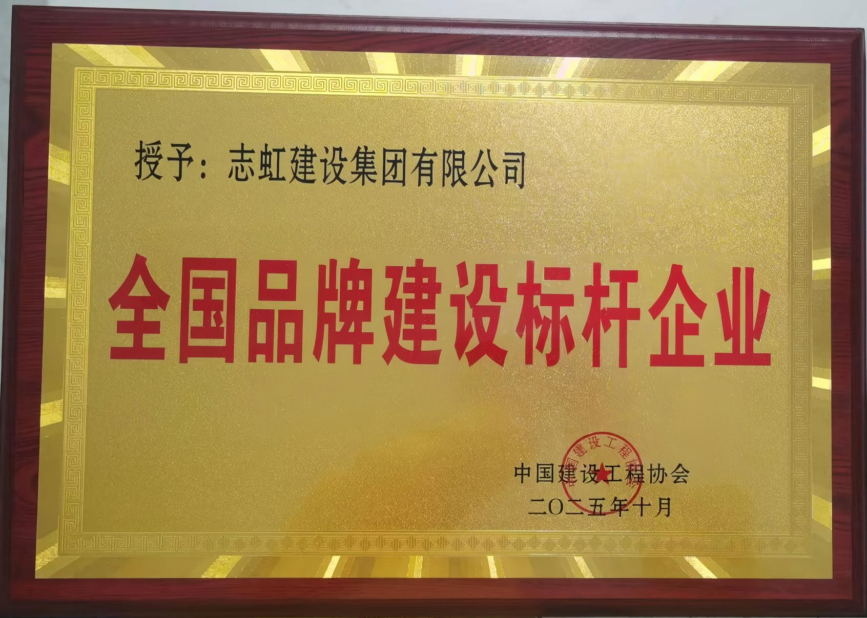 2025年全国品牌建设标杆企业